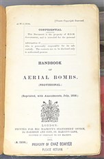 Handbook of Aerial Bombs Plus Supplementary Leaflet Details Of Aerial Bombs 