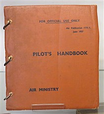 Pilot's Handbook Air Publication 1598A July 1937 Bomber Command 