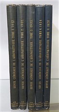 Revue Generale de l'Aeronautique (Volumes 1-4 & 9)