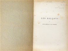 Les Ballons et Leur Emploi a la Guerre