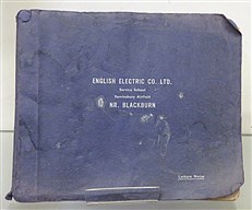 English Electric Co. LTD Aircraft Service School Samlesbury Airfield 