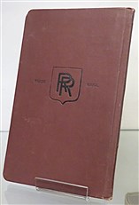 Instructions For Rolls-Royce Aero Engines "Eagle" Series I.to VIII. "Falcon" Series 1., II., and III 