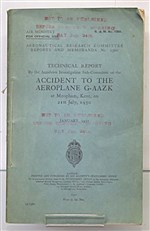 Technical Report by The Accidents Investigation Sub-Committee on the Accident to the Aeroplane G-AAZK at Meopham, Kent, on 2st July, 1930