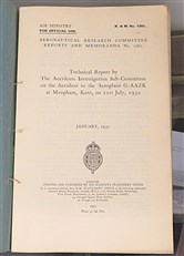 Technical Report by The Accidents Investigation Sub-Committee on the Accident to the Aeroplane G-AAZK at Meopham, Kent, on 2st July, 1930