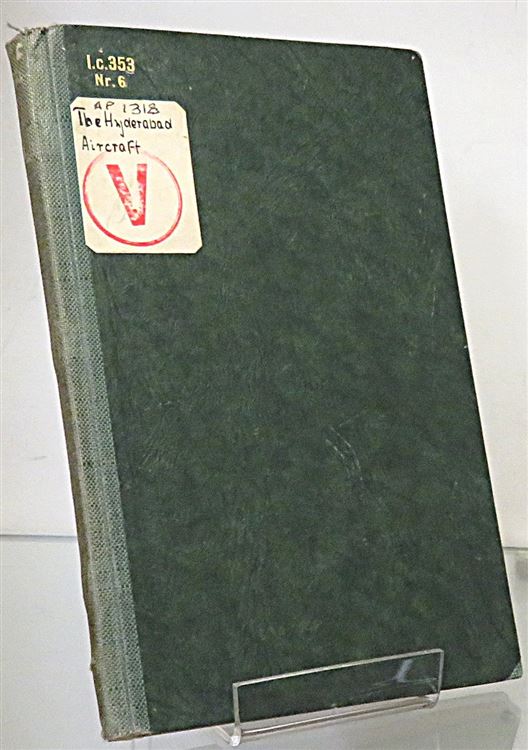 The Hyderabad Aircraft (Two Lion Engines) Air Publication 1318