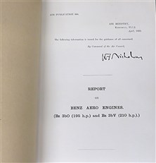Report on Benz Aero Engines