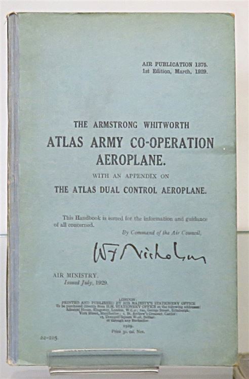 The Armstrong Whitworth Atlas Army Co-Operation Aeroplane 