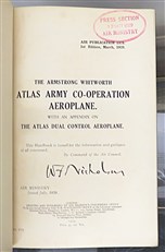 The Armstrong Whitworth Atlas Army Co-Operation Aeroplane 