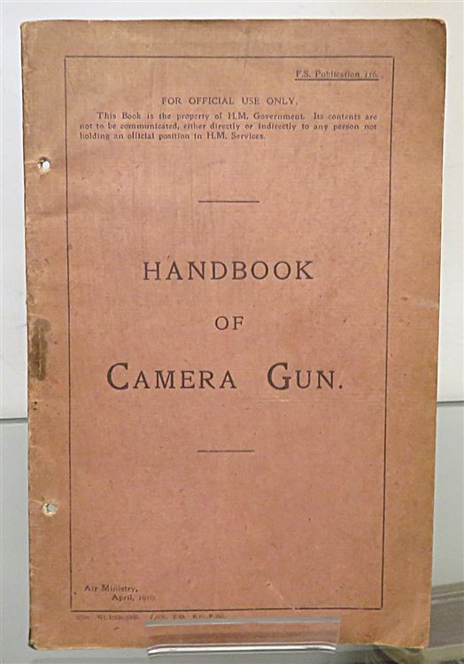 F.S. Publication 116: Handbook of Camera Gun