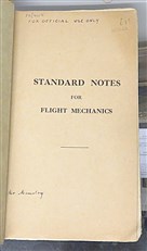 Standard Notes For Flight Mechanics (E)