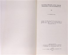 Flying Boats and their Possible Developments