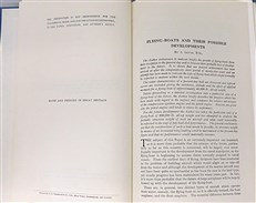 Flying Boats and their Possible Developments