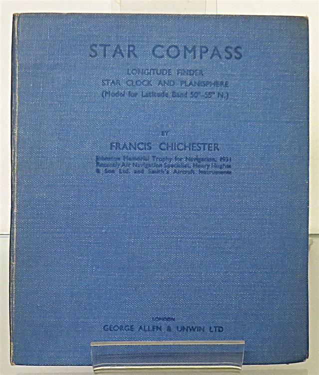 Star Compass Longitude Finder Star Clock and Planisphere (Model for Latitude Band 50-55 N.) Signed by the Author 