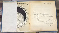 Star Compass Longitude Finder Star Clock and Planisphere (Model for Latitude Band 50-55 N.) Signed by the Author 