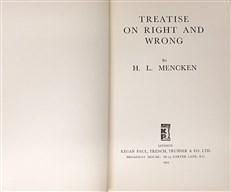 Treatise on Right and Wrong