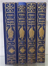 A History Of The Fishes Of The British Islands Complete Four Volume Set 