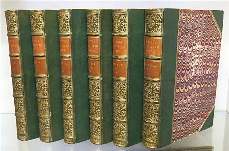 A History of British Birds (Full 6 Volume Set, Second Edition)