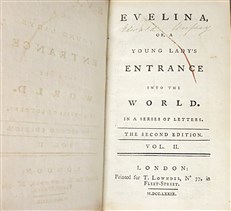 Evelina, Or a Young Lady's Entrance into the World