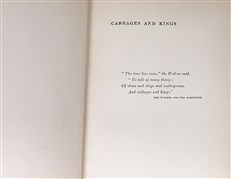 Cabbages and Kings