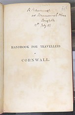 A Handbook for Travellers In Cornwall 