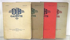 The DH Gazette (Near-Complete Run of Early Gazettes with Assorted DH Ephemera)