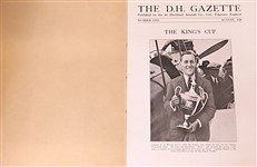 The DH Gazette (Near-Complete Run of Early Gazettes with Assorted DH Ephemera)