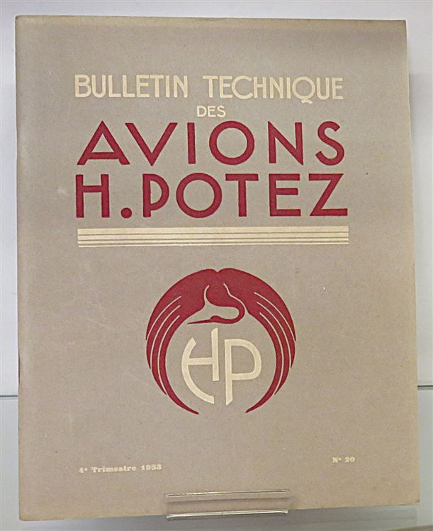 Bulletin Technique Des Avions No.20 4th Trimestre 1933