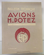 Bulletin Technique Des Avions No.20 4th Trimestre 1933