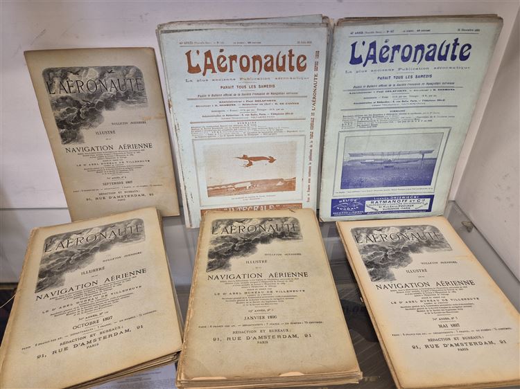 L'AÉRONAUTE. Bulletin Mensuel Illustré de la Société Française de Navigation Aérienne