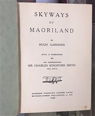 Skyways of Maoriland Signed by the Author 