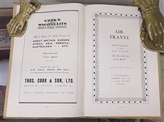 Air Travel Official Handbook Of The Air Union The First Air Line in the World 