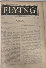 Flying: The Weekly Aviation Journal. 1917- 1919 - A Complete Definitive Run of Volumes 1 through 6 (All Published)