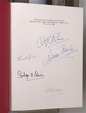 Above The Trenches Signed by the Authors And World War I Fighter Aces 