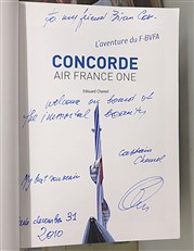 Concorde Air France One l'aventure du F-BVFA - Signed Copy