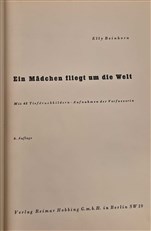  Ein Mädchen fliegt um die Welt - Signed by F.C. Chichester 