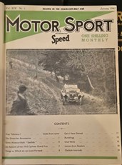 Motor Sport. Volumes 7–26 Many Years Complete.