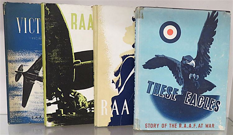 Story of the R.A.A.F At War Four Volumes 