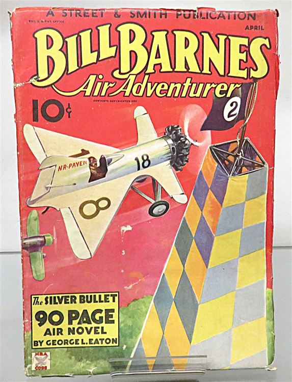 Bill Barnes Air Adventurer: The Silver Bullet, April 1935