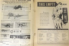 A Selection of Original Bill Barnes Air Trails from 1935-1936 (Incomplete Set)