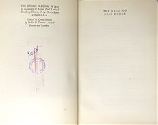 The Trial of Bebe Donge