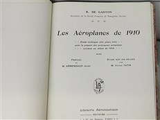 Les Aéroplanes de 1910. Étude technique avec plans cotés pour la plupart des principaux aéroplanes existant au début de 1910
