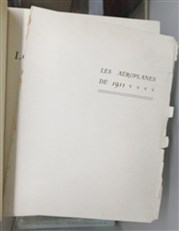 Les Aeroplanes de 1911 Etude technique avec plans cotes pour la plupart des principaux aeroplanes existant au debut de 1911