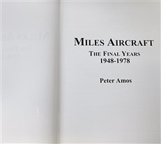 Miles Aircraft: The Final Years 1948-1978