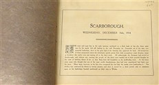 The German Raid on Scarborough