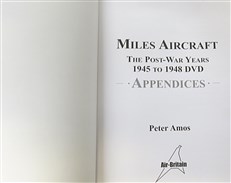Miles Aircraft - The Post-War Years (The Appendices)
