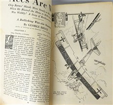 Sky Fighters - Set of Original 1930s Aviation Pulp Fiction