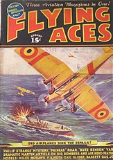 Flying Aces - Near Complete Set of "Bedsheet" Format 1930s Originals