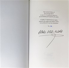 The Fencing Master (Limited Edition, Signed)