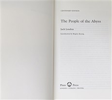 The People of the Abyss (Centenary Edition)