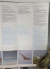 Already 4 airlines have flown Concorde supersonically. Advertisement brochure 